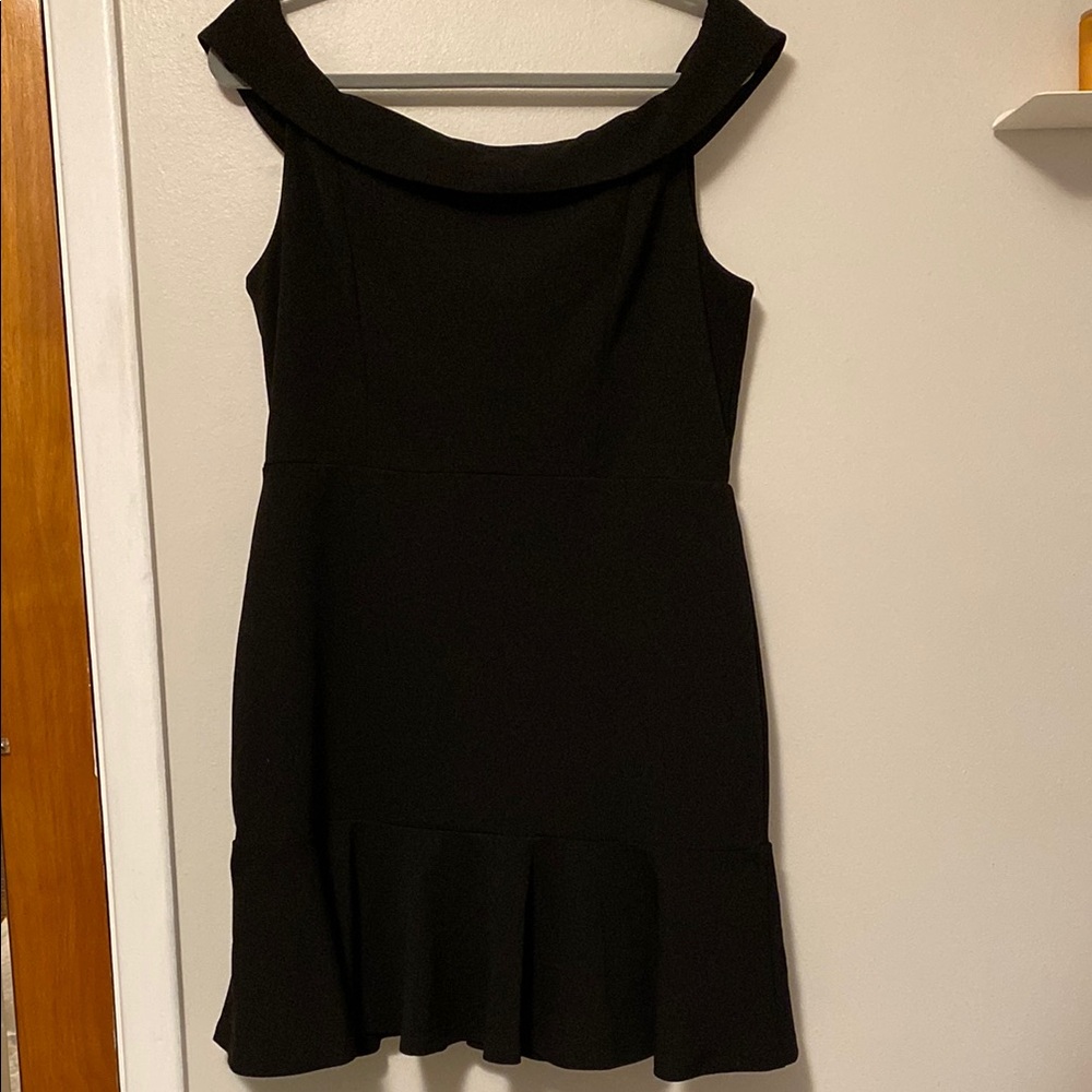 Elegant Black Mini Dress
